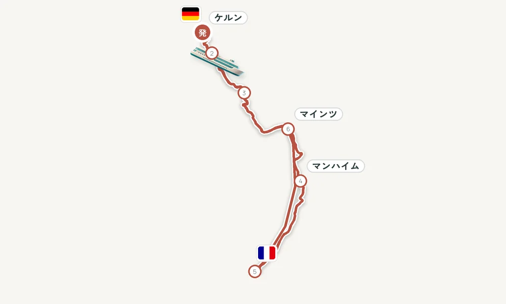 航路マップ