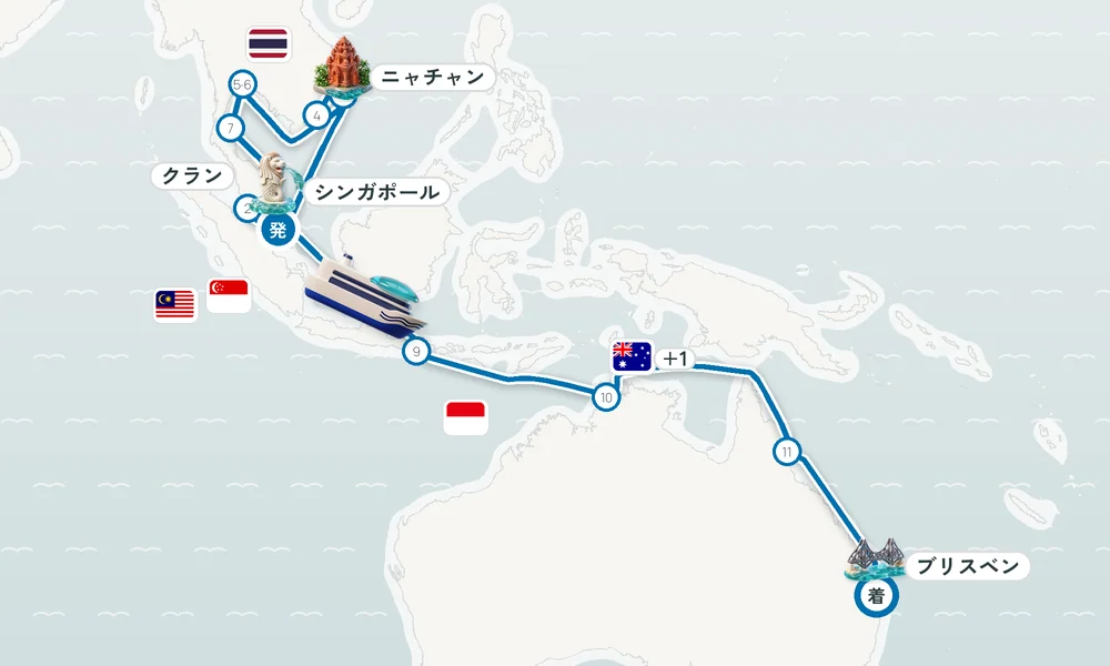 航路マップ