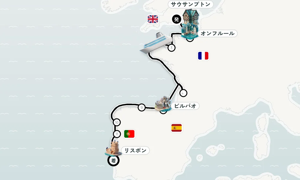 航路マップ