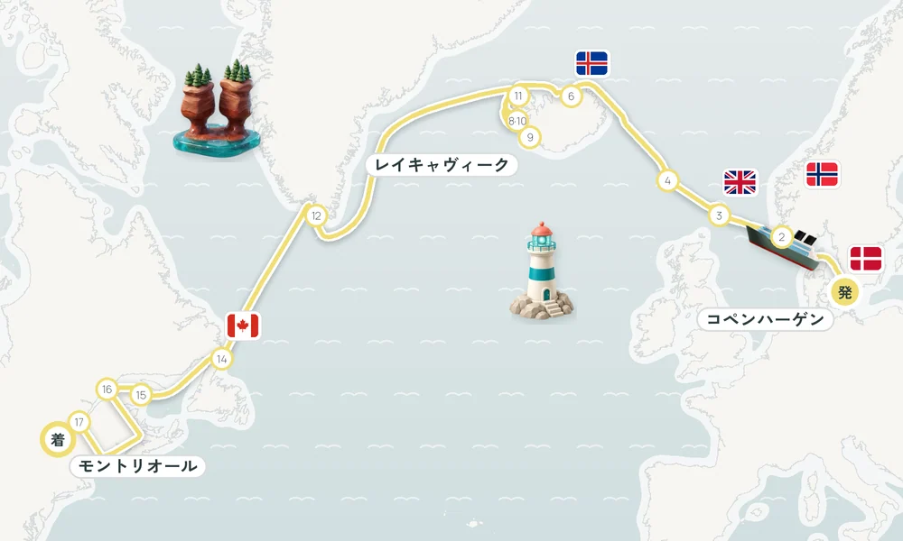 航路マップ