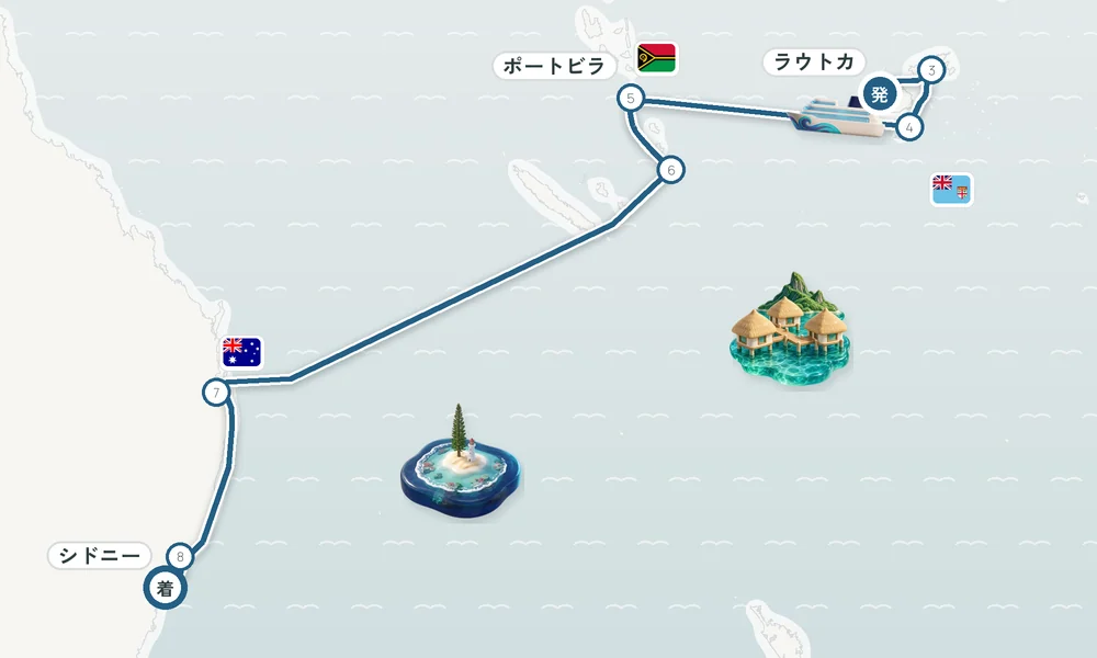 航路マップ