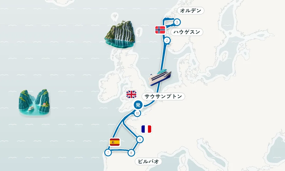 航路マップ