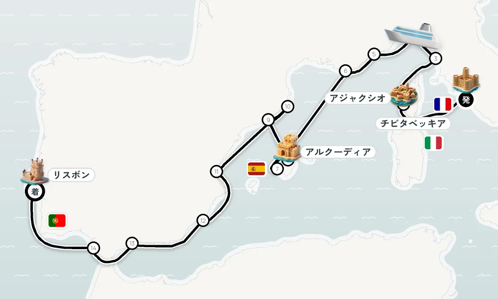 航路マップ