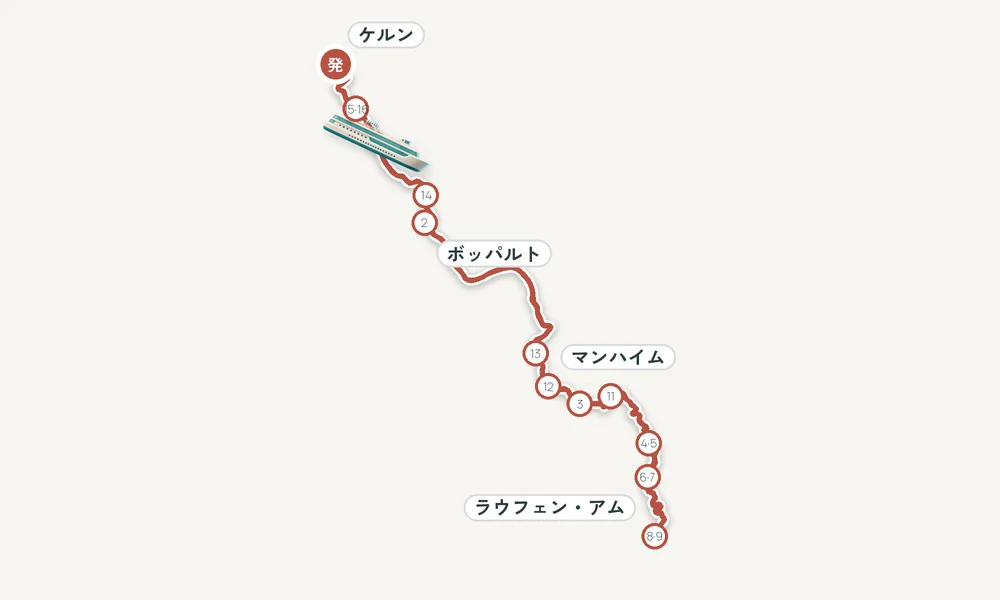 航路マップ