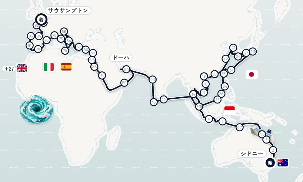 航路マップ