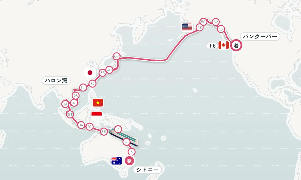 航路マップ