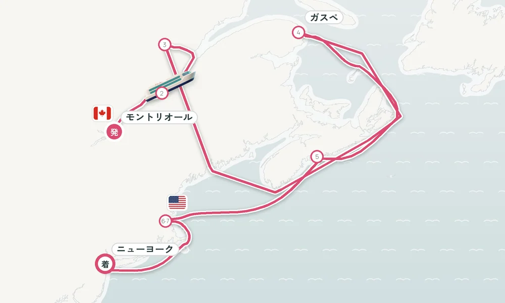 航路マップ