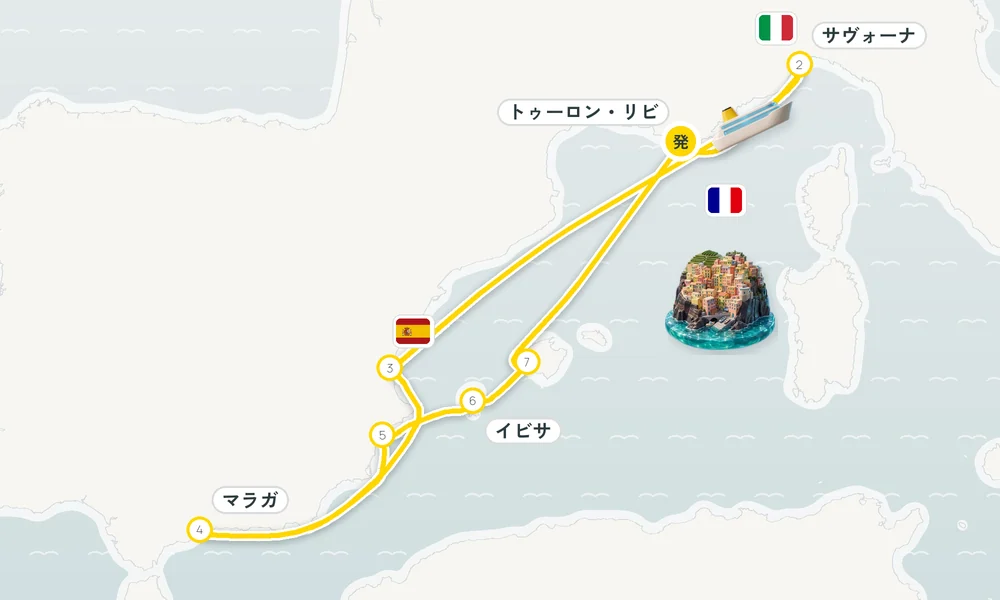 航路マップ