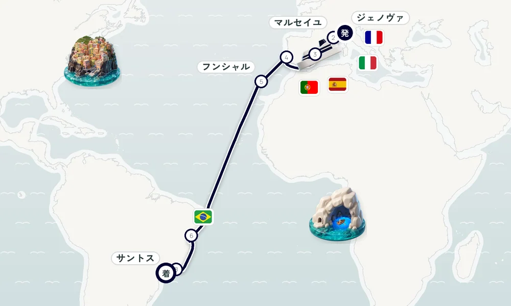 航路マップ