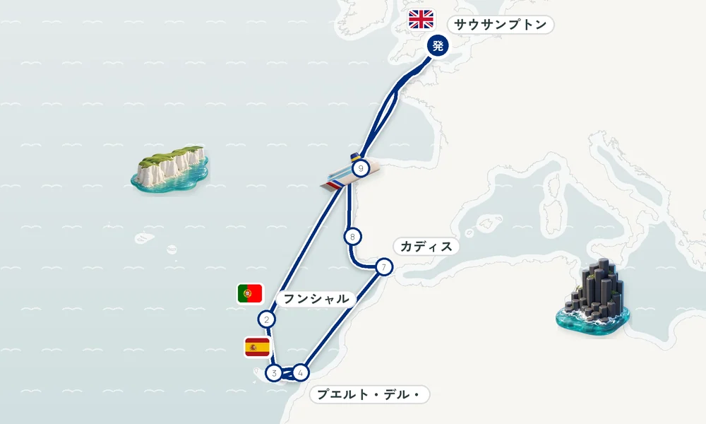 航路マップ