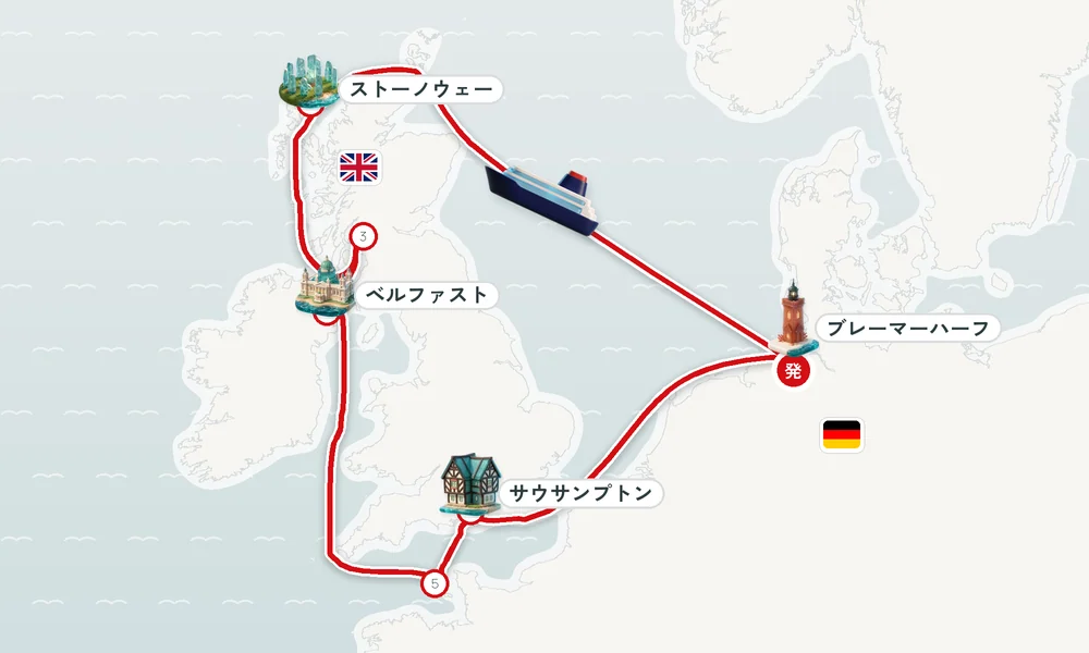 航路マップ
