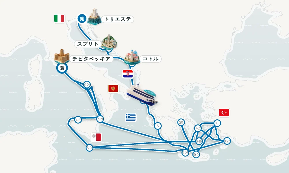 航路マップ