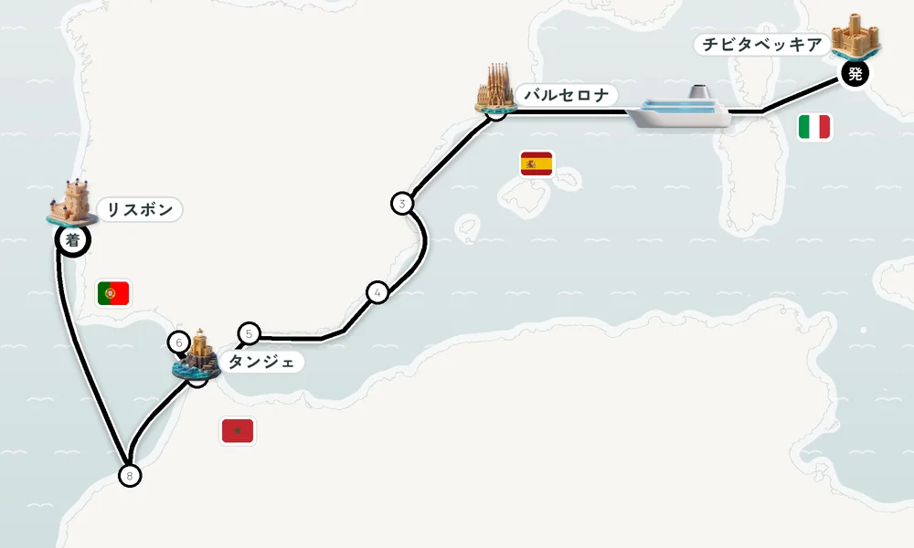 航路マップ