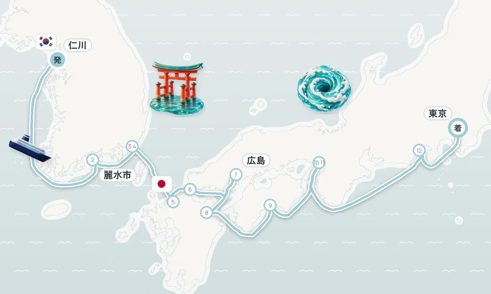 航路マップ
