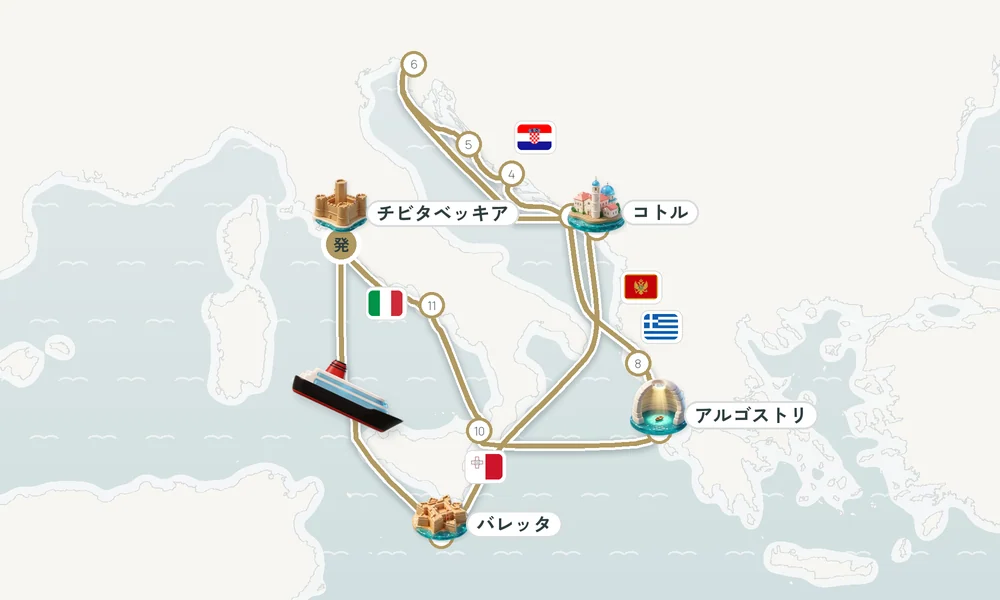 航路マップ