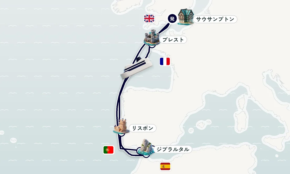 航路マップ
