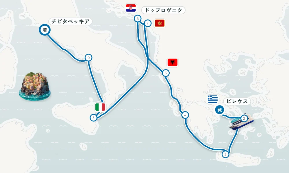 航路マップ