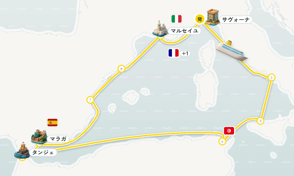 航路マップ