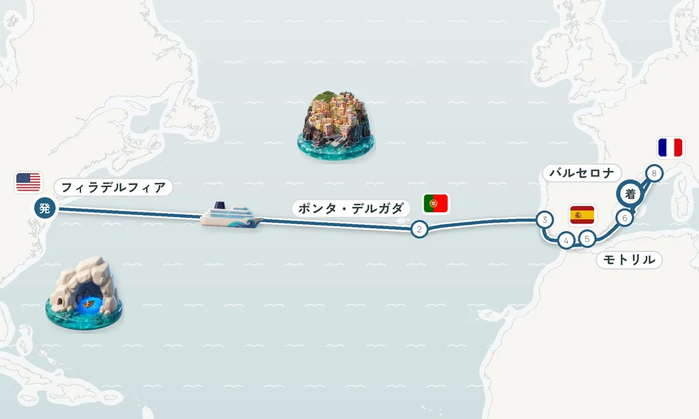 航路マップ