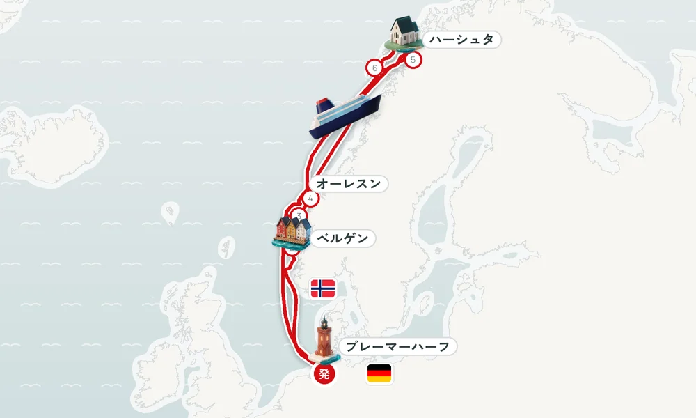 航路マップ
