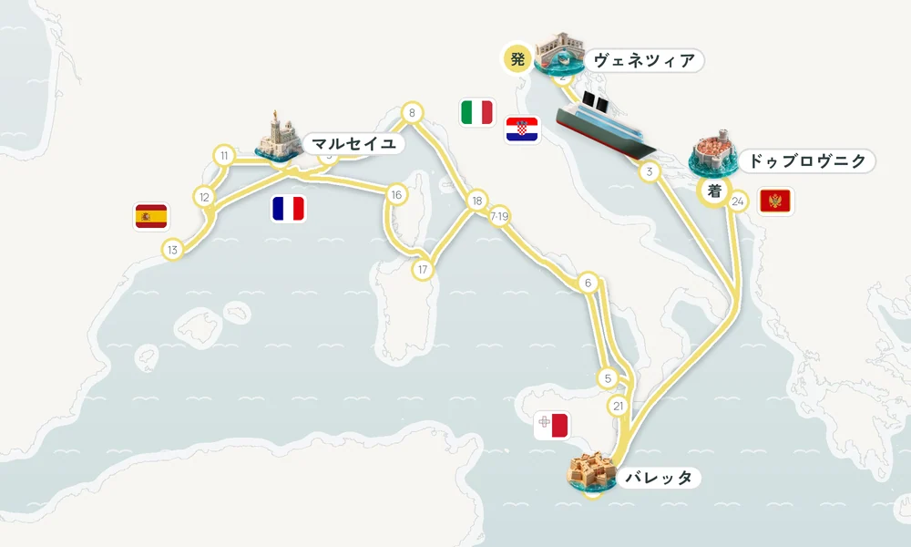 航路マップ