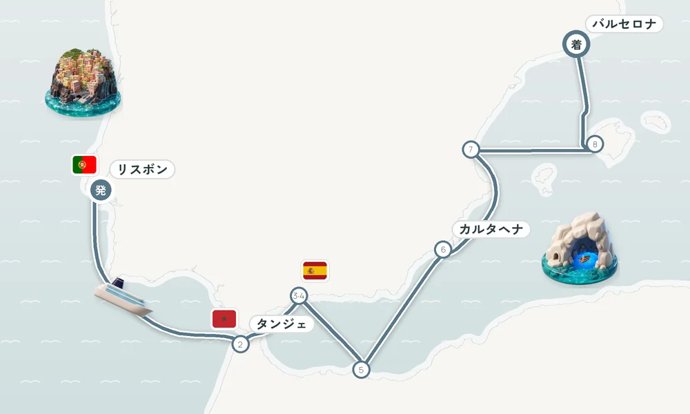 航路マップ