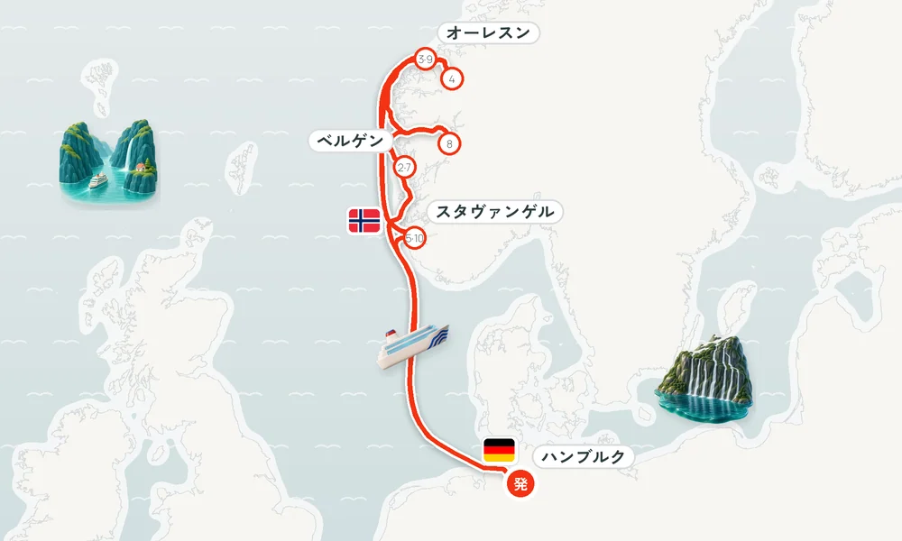 航路マップ