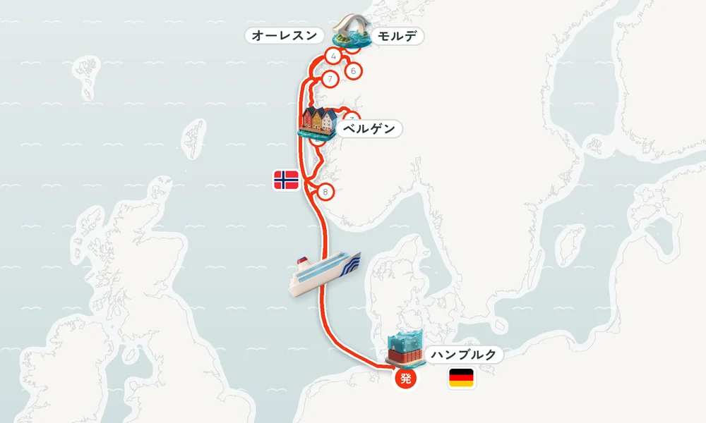 航路マップ