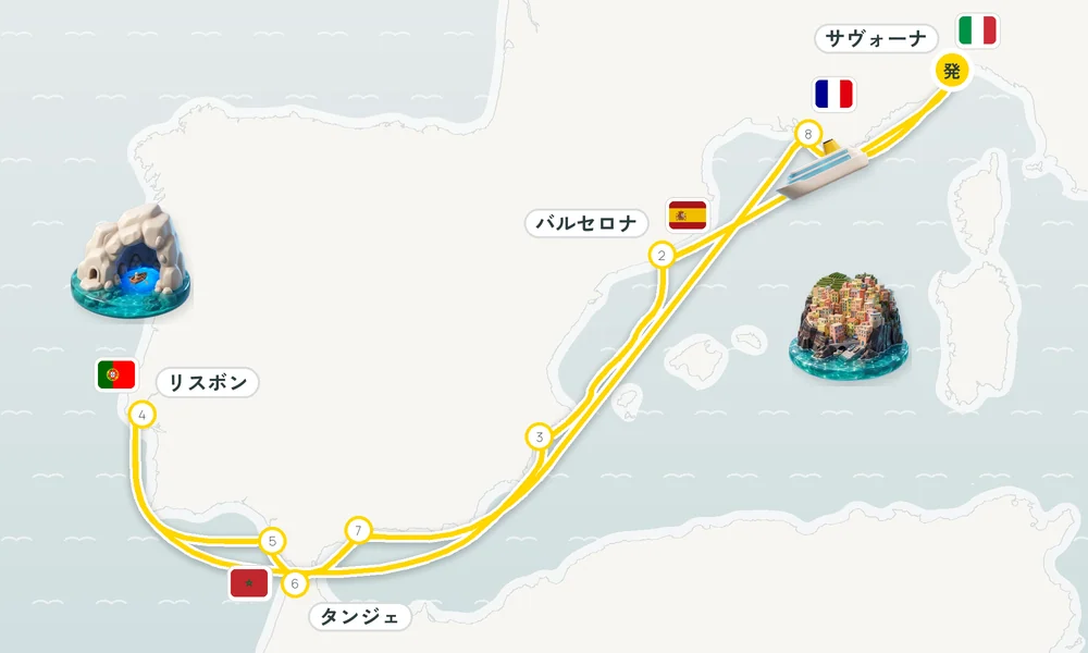 航路マップ