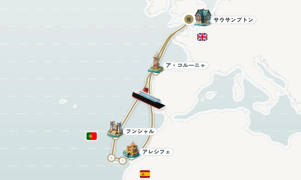 航路マップ
