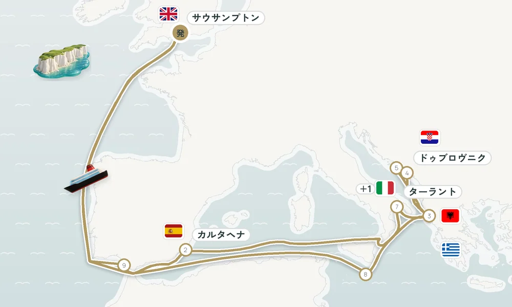 航路マップ
