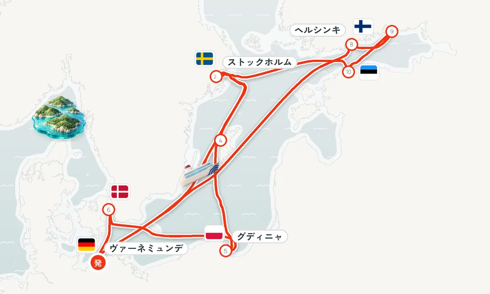 航路マップ