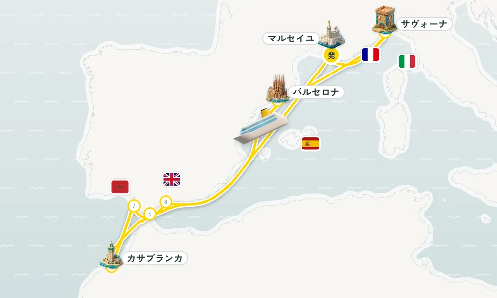 航路マップ