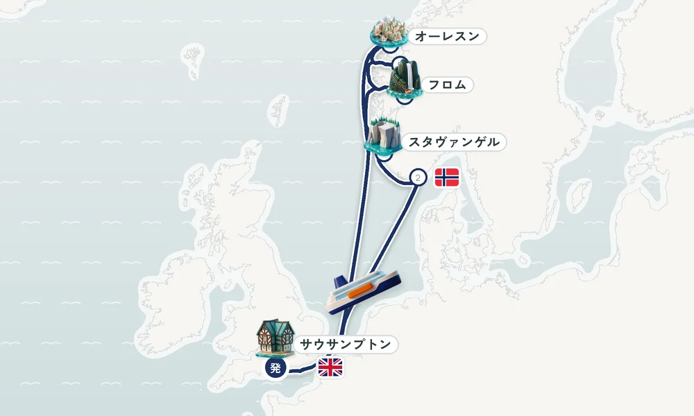 航路マップ