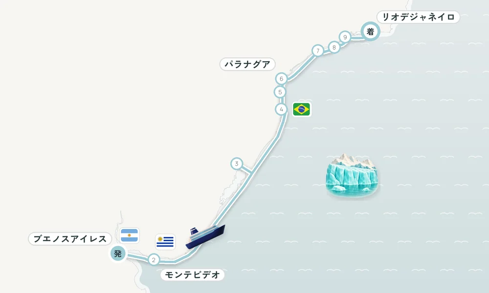 航路マップ