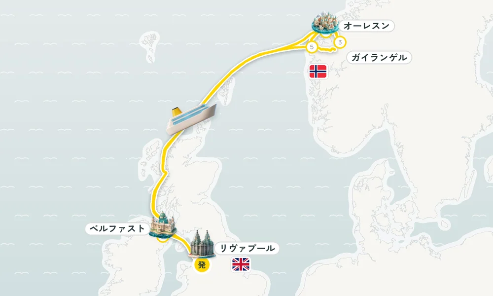 航路マップ