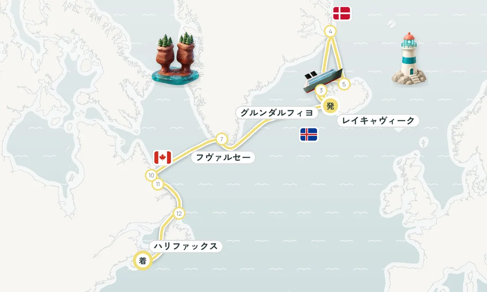 航路マップ