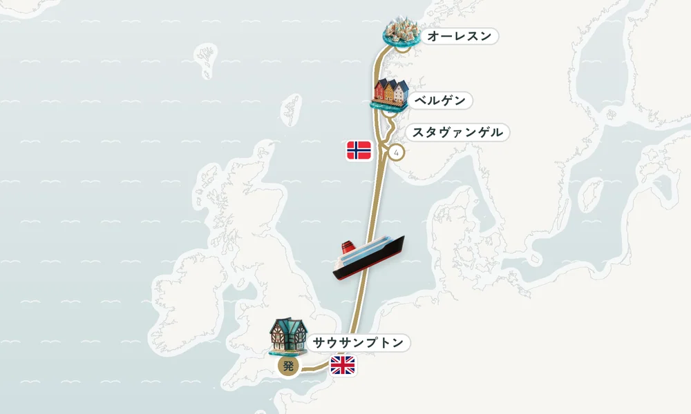 航路マップ