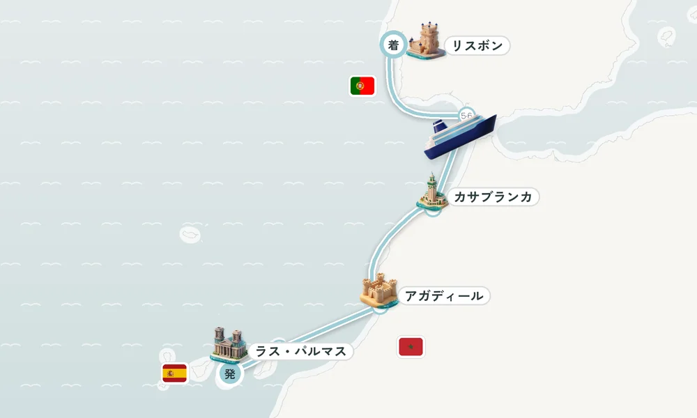 航路マップ