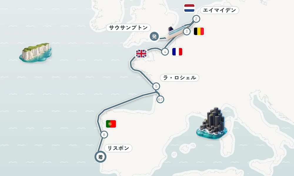 航路マップ