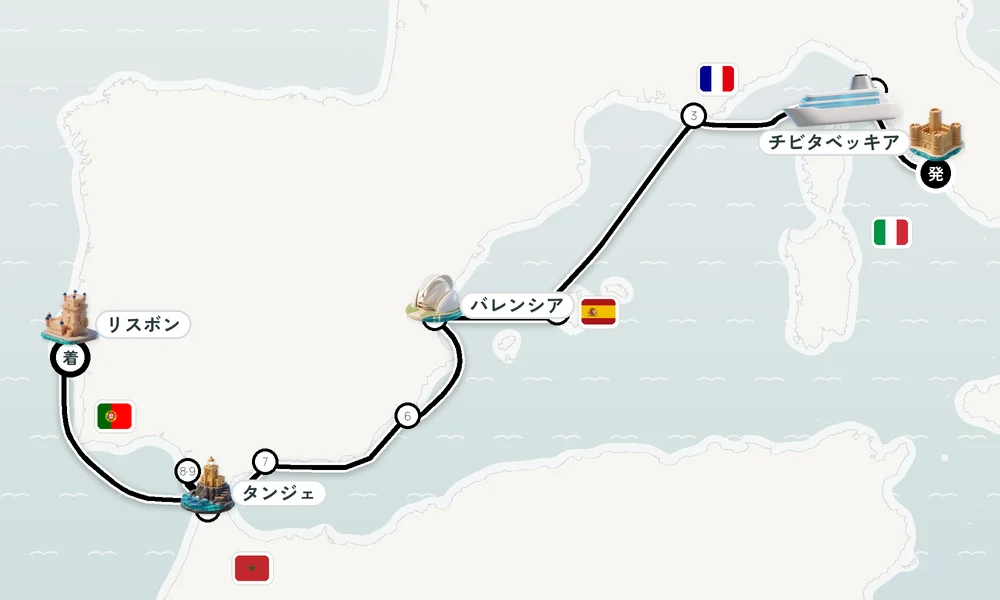航路マップ