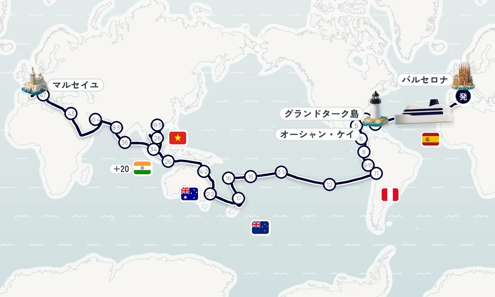 航路マップ