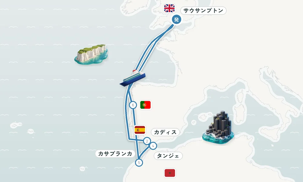 航路マップ