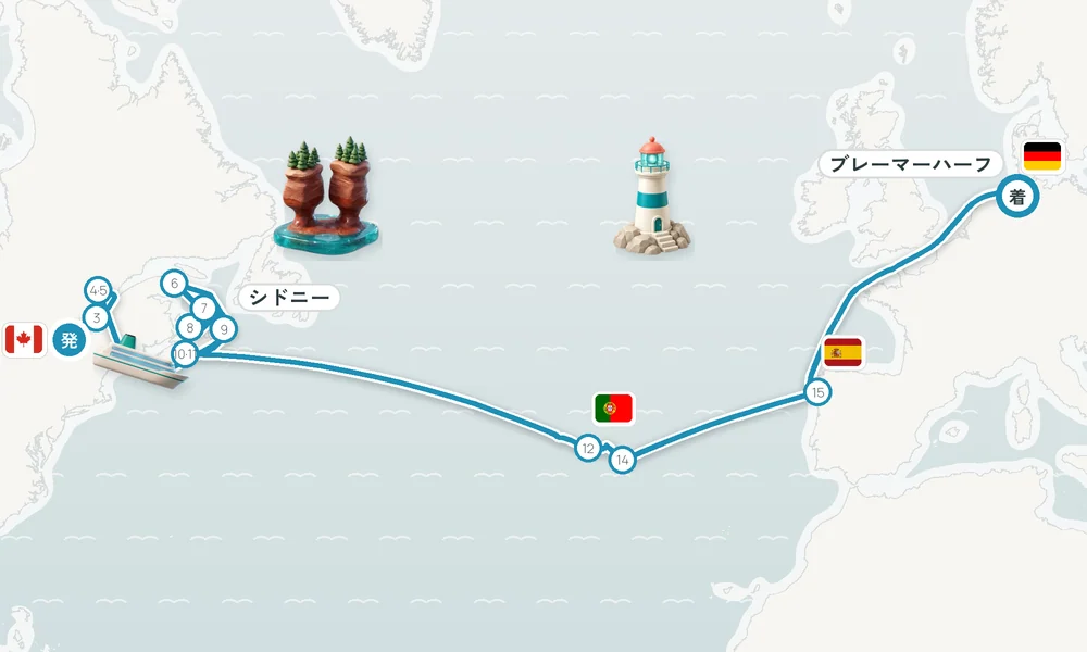 航路マップ