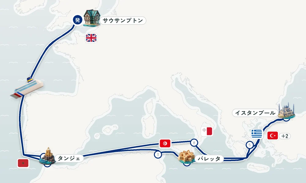 航路マップ