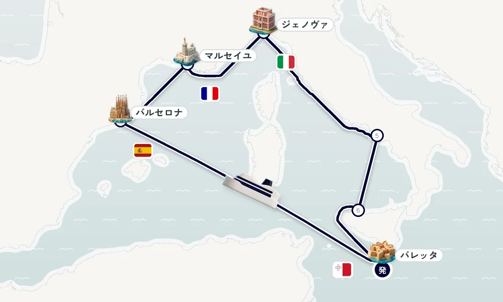 航路マップ
