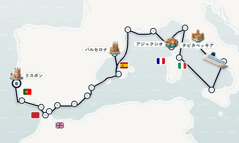 航路マップ