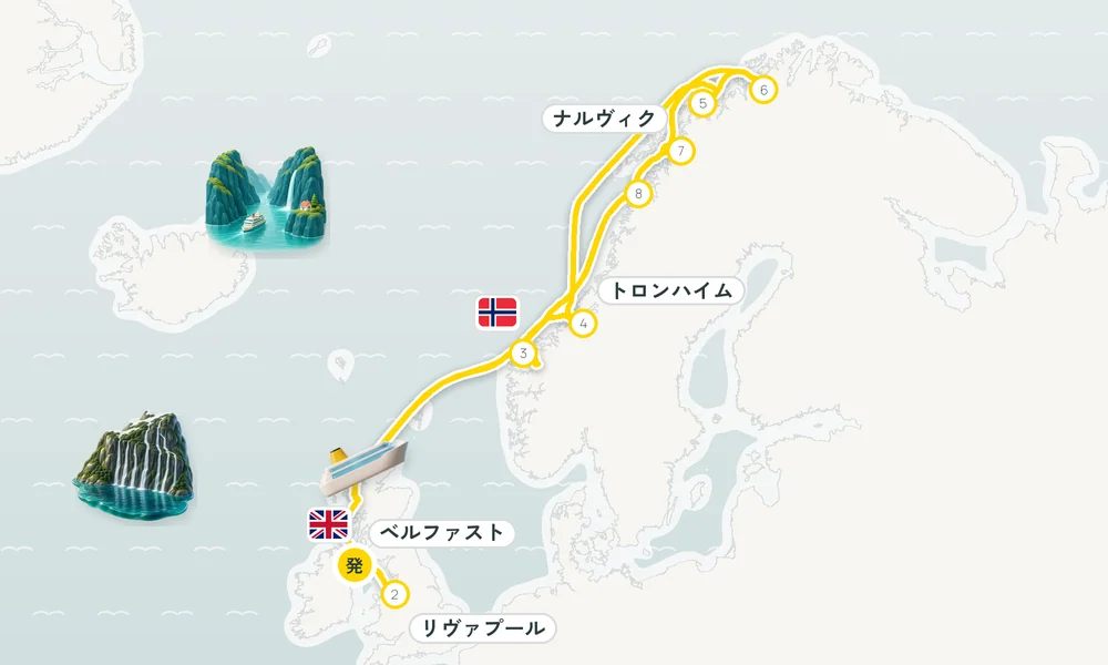 航路マップ