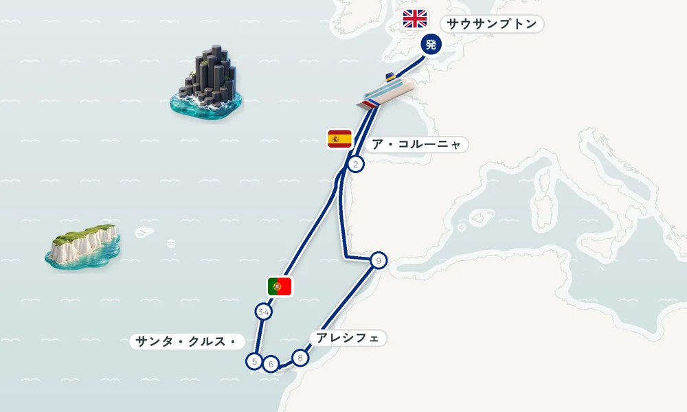 航路マップ