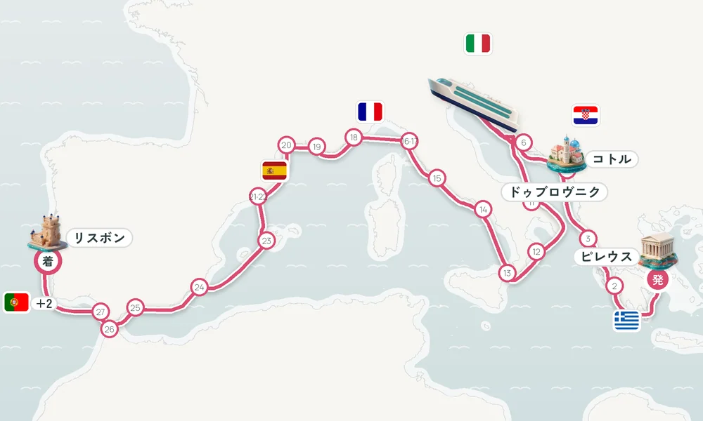 航路マップ